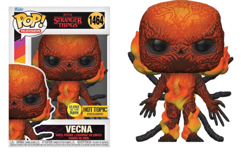 Vecna (GITD)  HOT TOPIC 1464  Stranger Things Funko POP! Vinyl   