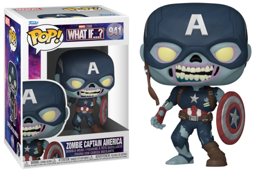 Zombie Captain America 941 Marvel What if...? Funko POP! Vinyl  