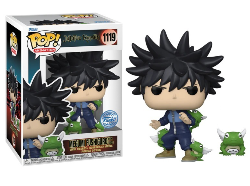 Megumi Fushiguro with toads 1119 Jujutsu Kaisen Funko POP! Vinyl