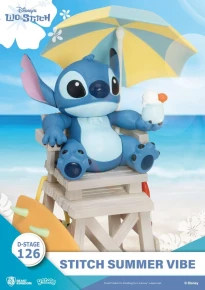 LILO & SITCH Stitch Summer Vibe Diorama D-Stage 16.4cm