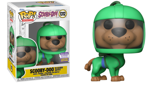 Scooby-Doo in Scuba Outfit 1312 Scooby-Doo !  Summer Convention 2023 Funko POP! Vinyl  