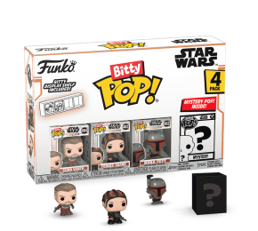 Bitty POP!  Star Wars Cobb Vanth Fennec Shand Boba Fett + Mystery