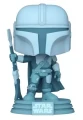 The Mandalorian (Hologram) Gitd 345 Star Wars Funko POP! Vinyl