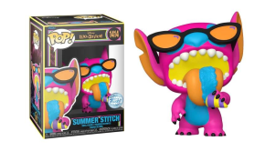 Summer Stitch 1414 Black Light Disney Lilo & Stitch Funko POP! Vinyl  
