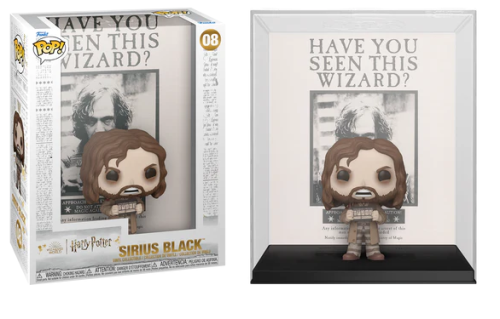 Sirius Black Wanted Poster  08 Harry Potter Funko POP! Vinyl  (Cover)