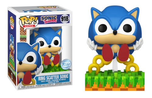 Ring Scatter Sonic 918 Sonic the Hedgehog Funko POP! Vinyl 
