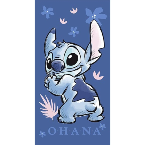 Ręcznik plażowy 70x140 LILO & STITCH - Ohana 
