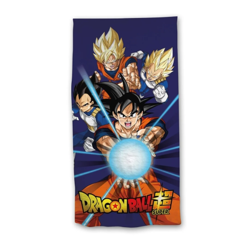 Ręcznik plażowy Goku&Vegeta Kamehameha Dragon Ball Super 70x140  