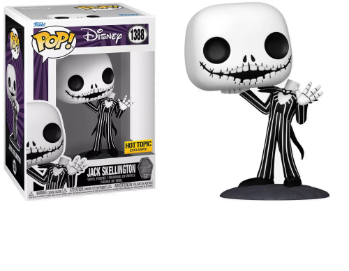 Jack Skellington 1388 Hot Topic Disney Funko POP! Vinyl