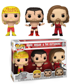 3 pack Hogan & The Outsiders WWE Funko POP! Vinyl 