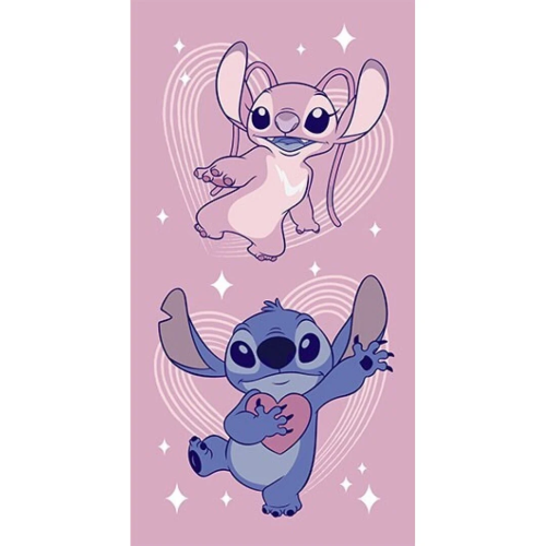 Ręcznik plażowy 70x140 LILO & STITCH - Stitch Angel 