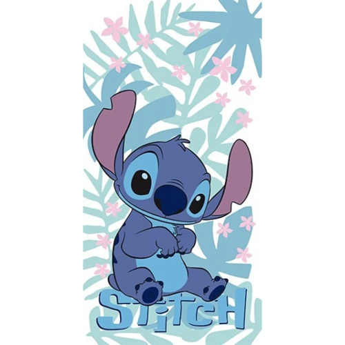 Ręcznik plażowy 70x140 LILO & STITCH -  Stitch Sit 