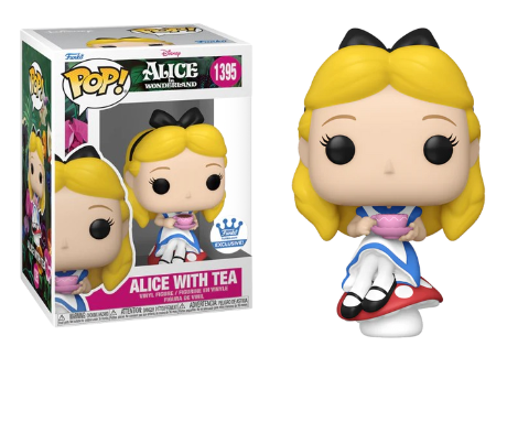 Alice with tea 1395 Funko Exclusive Disney Alice in Wonderland Funko POP! Vinyl  