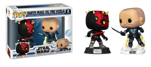 Darth Maul vs Pre Vizsla 2-Pack Star Wars Funko POP! Vinyl  