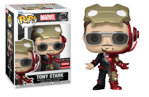 Tony Stark 1354 Marvel Funko POP! Vinyl  2024 Enterainment EXPO   