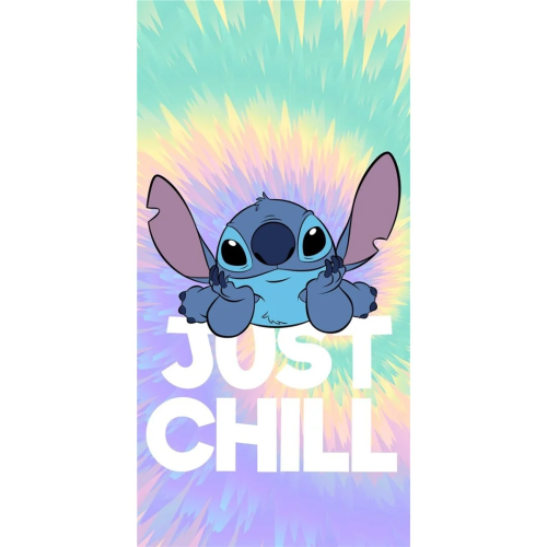 Ręcznik plażowy 70x140 LILO & STITCH - Just Chill Stitch DISNEY