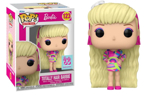 Totally Hair Barbie 123 Retro Toys 65 th Funko POP!   