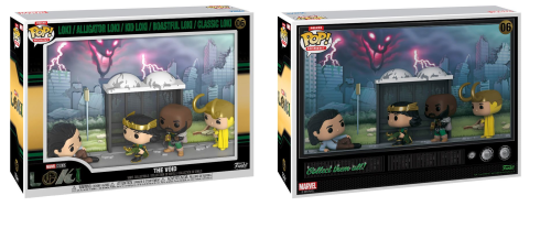 The Void 06 Alligator Loki  Kid Lok Boastful Loki Classic Loki Marvel MOMENT Funko POP!   
