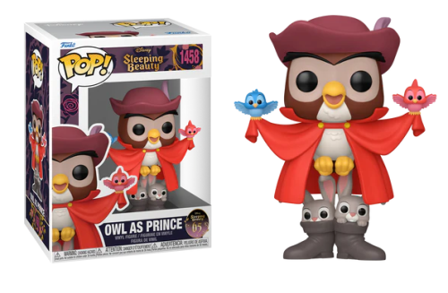 Owl as Prince 1458  Sleeping Beauty Disney Funko POP! Vinyl   