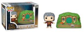 Bilbo Baggins wit Bag-End 39 Moment Lord of The Rings Funko POP! Vinyl   