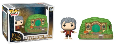 Bilbo Baggins wit Bag-End 39 Moment Lord of The Rings Funko POP! Vinyl   