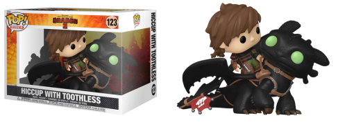 Hiccup with Toothless 123 How to Train Your Dragon  Funko POP! Vinyl  