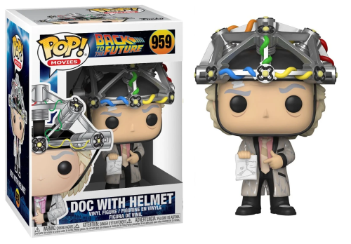 Doc with helmet 959 Back to the Future Funko POP! Vinyl  
