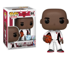 Michael Jordan (Bulls White Warmup) 84  Basketball Funko POP! Vinyl