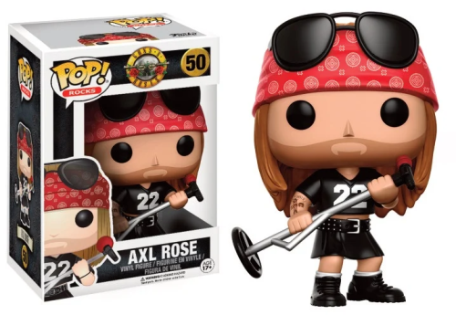 Axl Rose 50 Guns ‘N’ Roses Rocks Funko POP! Vinyl  