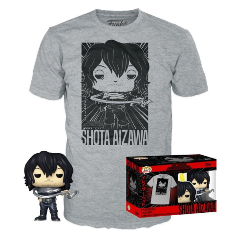 Shota Aizawa (metallic) 375 + Koszulka (  M )  My Hero Academia Funko POP & Tee