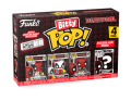 Bitty Funko POP! Marvel Deadpool : Backyard Griller, Clown, Bedtime + 1 mystery