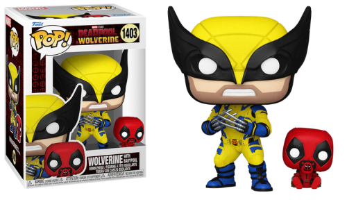 Wolverine with Babypool 1403 Deadpool & Wolverine Funko POP! 