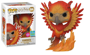 Fawkes 84 Flocked Harry Potter 2019 Summer Convention Funko POP! Vinyl 