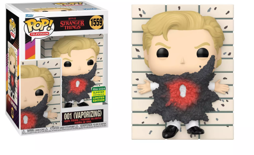 001 (Vaporizing) 1559 Stranger Things SDCC 2024 Exclusive Funko POP! Vinyl   