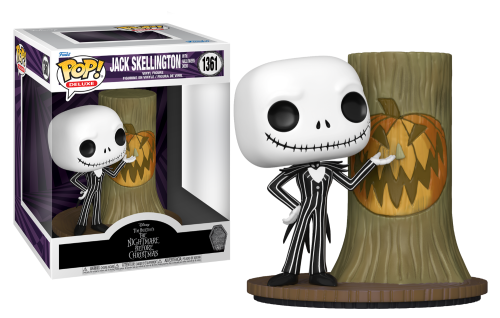 Jack Skellington with Halloween Door 1361 DELUXE Nightmare Before Christmas Funko POP! Vinyl