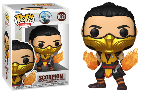 Scorpion 1021 Mortal Kombat Games Funko POP! Vinyl   