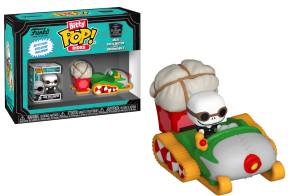 Bitty POP!  NBX  - Bitty Pop Ride - Jack Skellington with Snowmobile