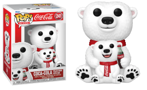 Coca-Cola Polar Bear with Cub 241  Ad ICONS Funko POP! Vinyl 