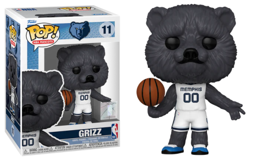  Grizz 11 Memphis Grizzlies  NBA Mascots Funko POP! 