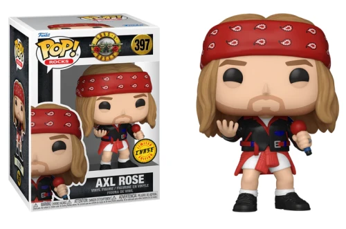 Axl Rose 397 CHASE  Guns ‘N’ Roses Rocks Funko POP! Vinyl   