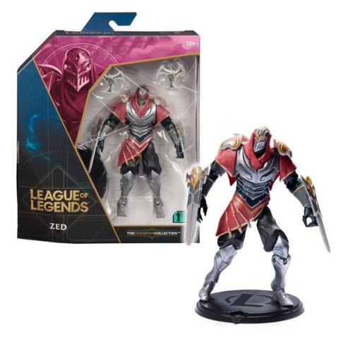 League of Legends Deluxe Action Figurka Zed 15 cm