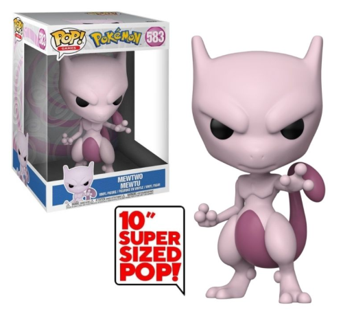 Mewtwo 583 JUMBO Pokemon Funko POP! Vinyl