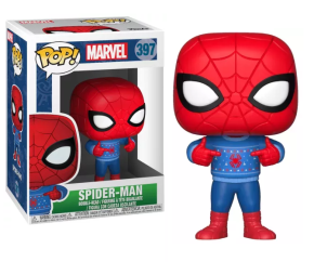 Holiday Spider-Man 397 Marvel Funko POP! Vinyl