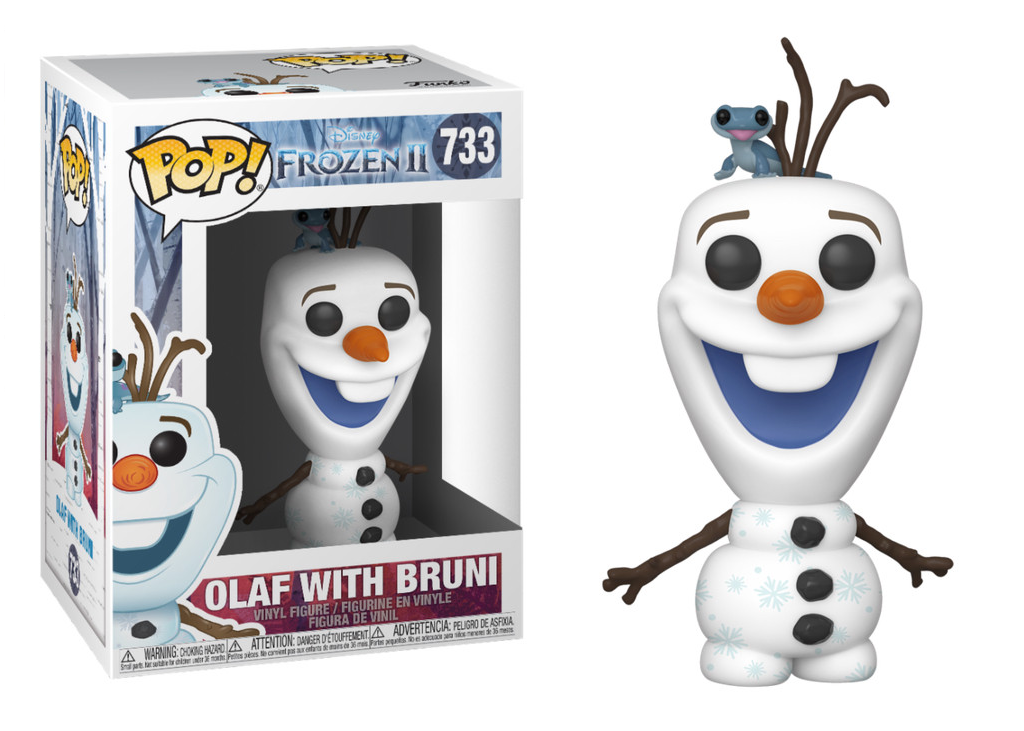 Funko POP! Disney: Disney - Olaf with Bruni Frozen II #733