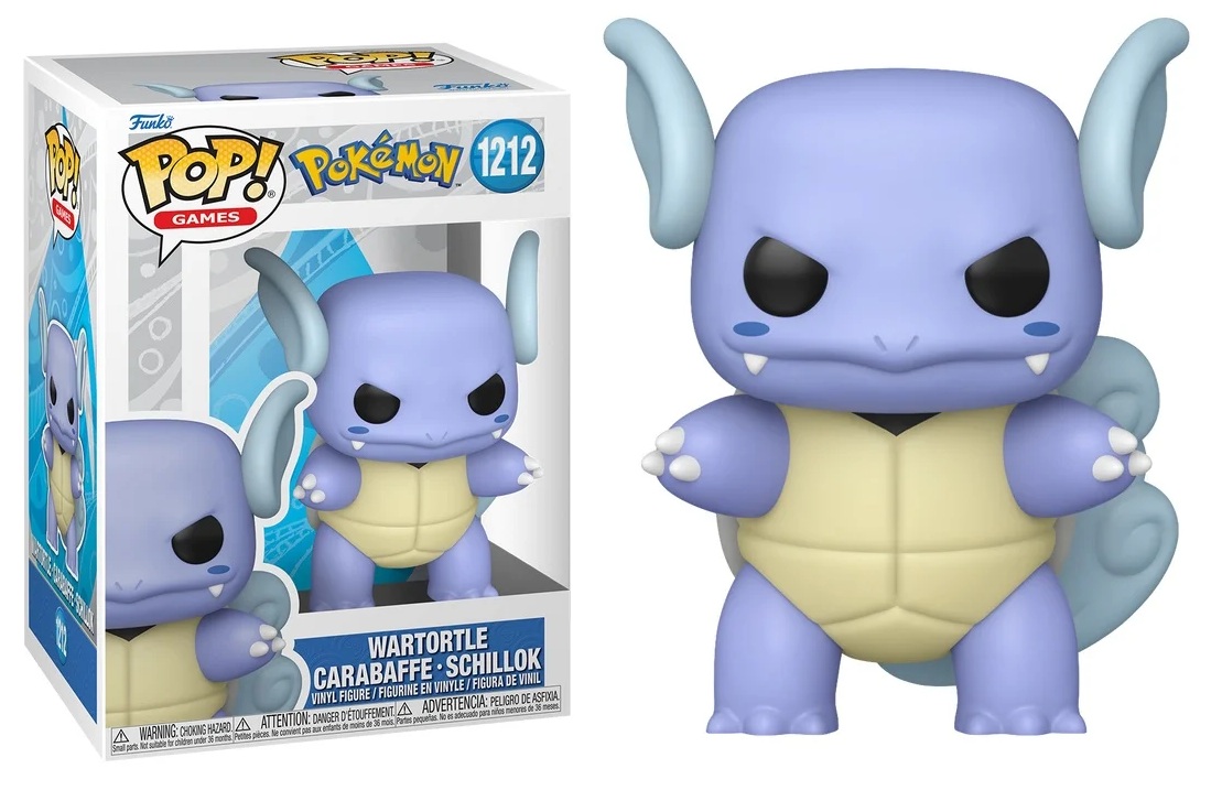 Funko POP! Games: Pokemon - Wartortle #1212