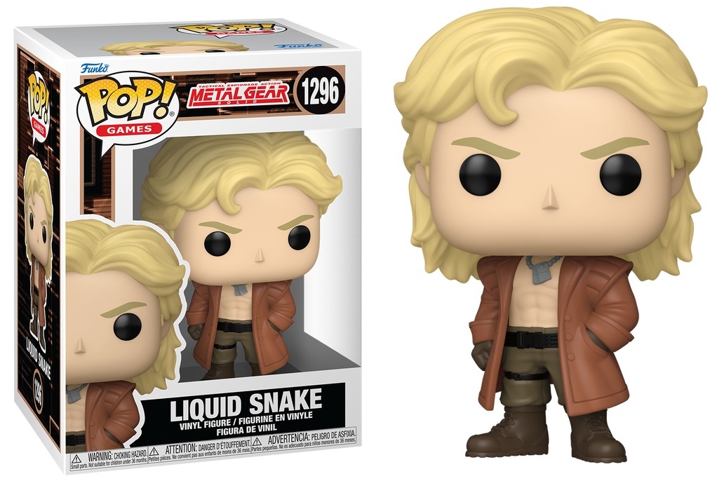 Funko POP! Liquid Snake Metal Gear Solid #1296
