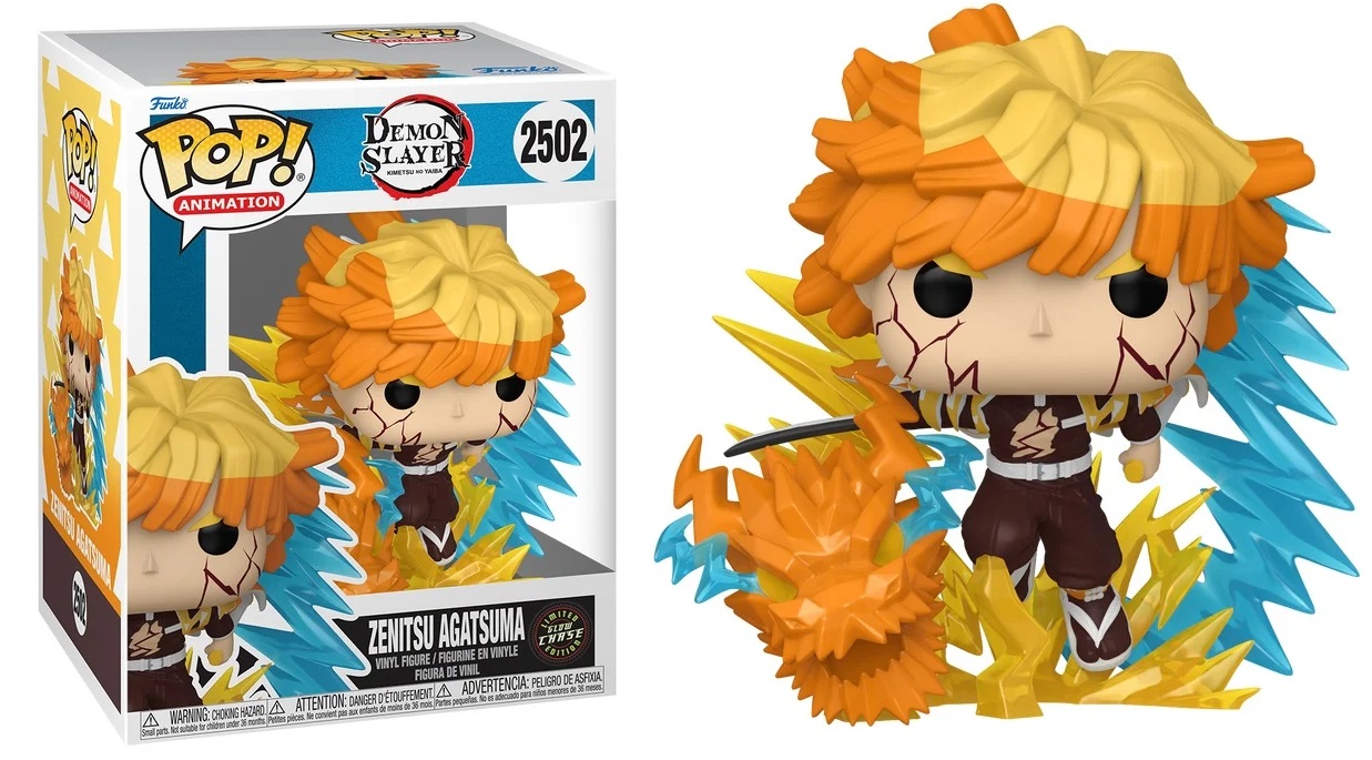 Funko POP! Animation: Demon Slayer - Zenitsu Agatsuma Premium (Chase) #2502