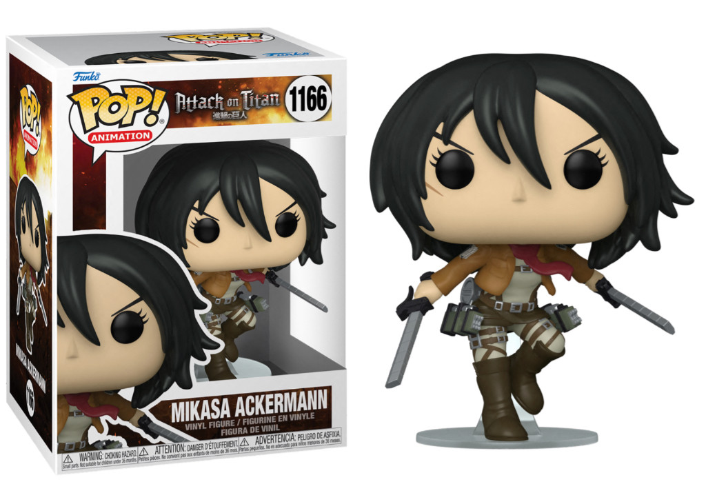 Funko POP! Animation: Attack on Titan - Mikasa Ackerman #1166