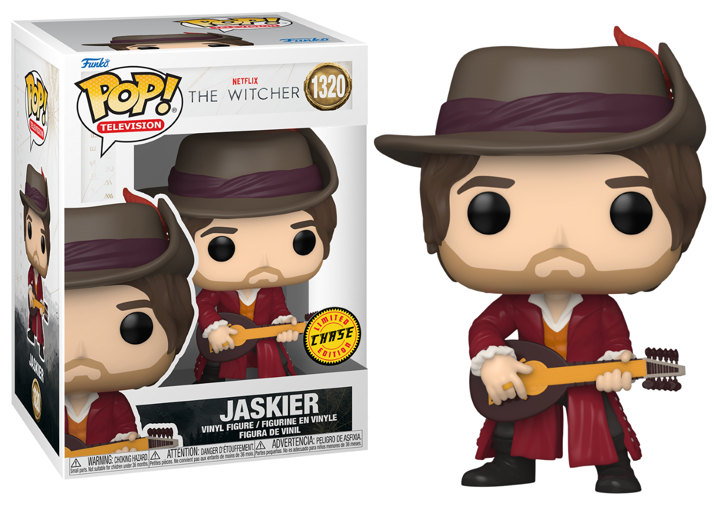 Funko POP! Television: The Witcher - Jaskier Netflix (Chase) #1320