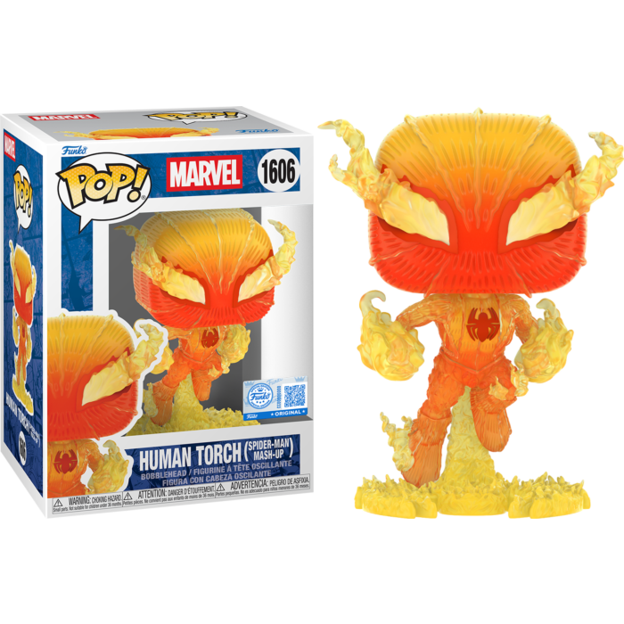 Funko POP! Marvel: Marvel - Human Torch Spider-Man Mash-Up #1606